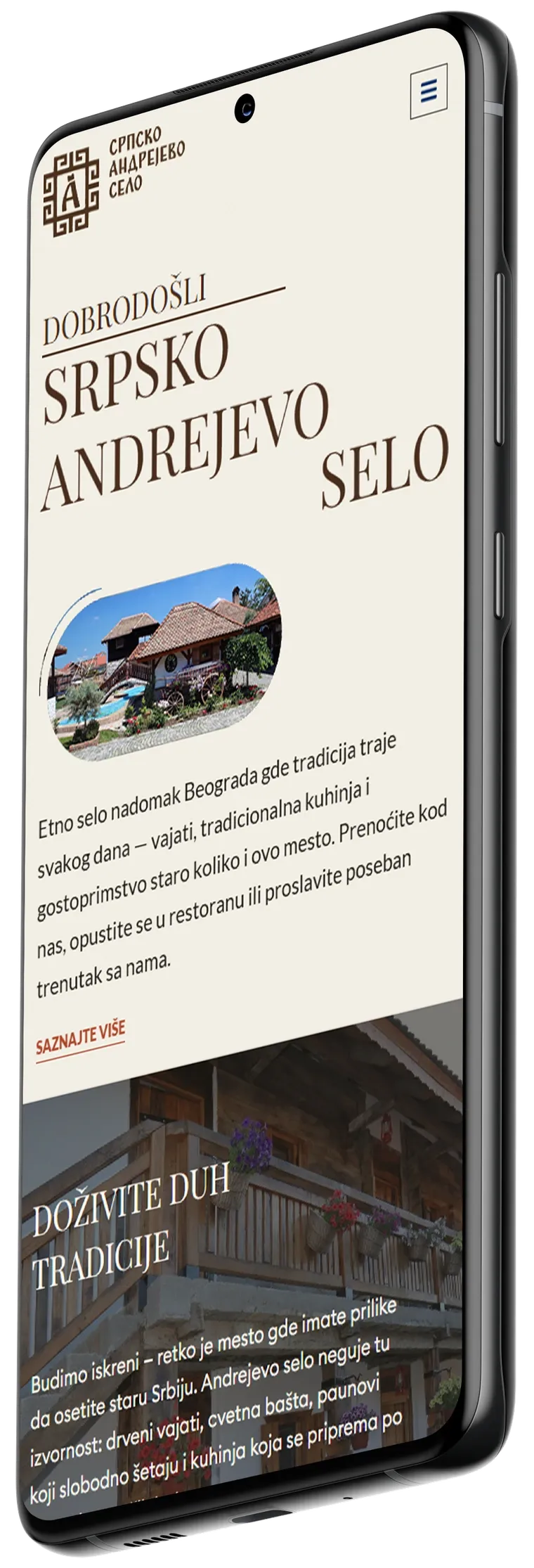 Primer Micro by AppKolektiv sajta — prezentacioni sajt sa uslugama, cenama i utiscima klijenata